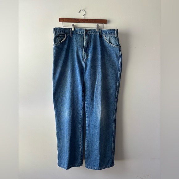 Men's‎ Dickies regular blue jeans size 40"x30" - Picture 1 of 8